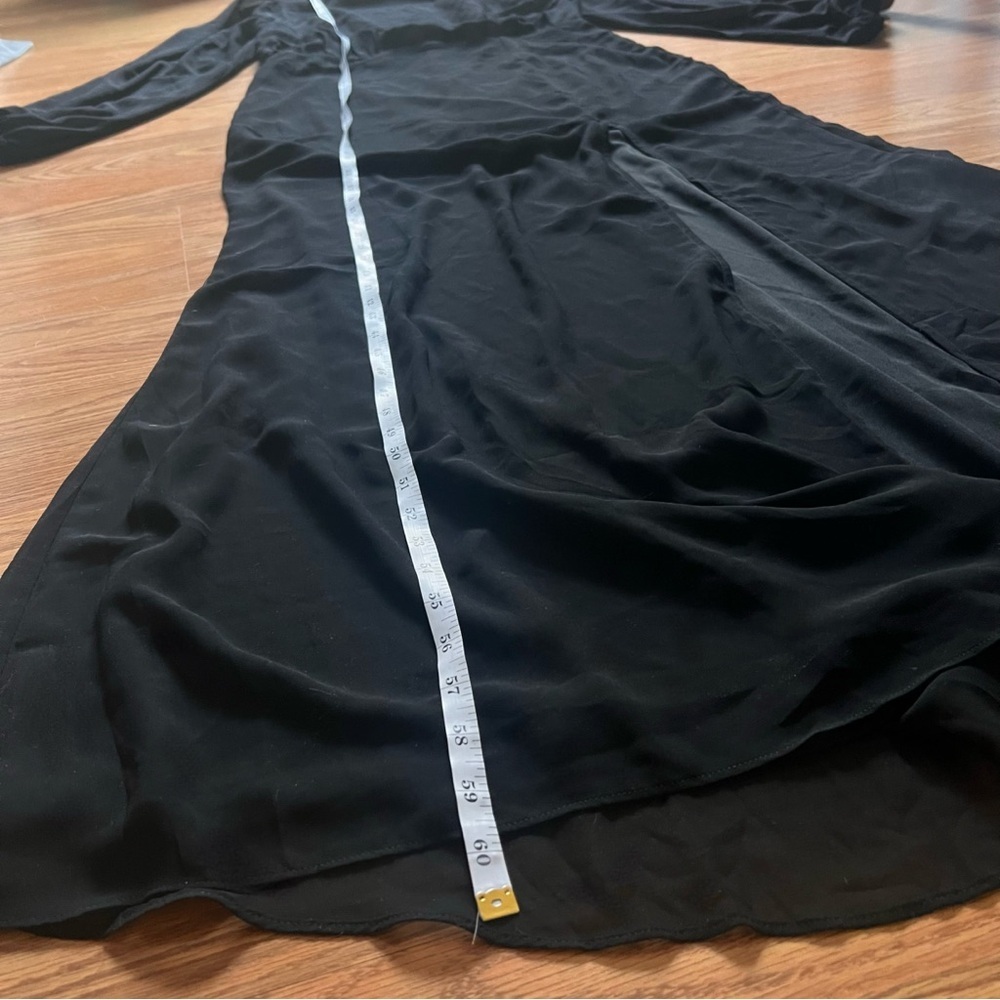 Lulus Seeking Sophistication Black Backless Balloon
Sheer Sleeve Maxi Dress, XL - Picture 4 of 13